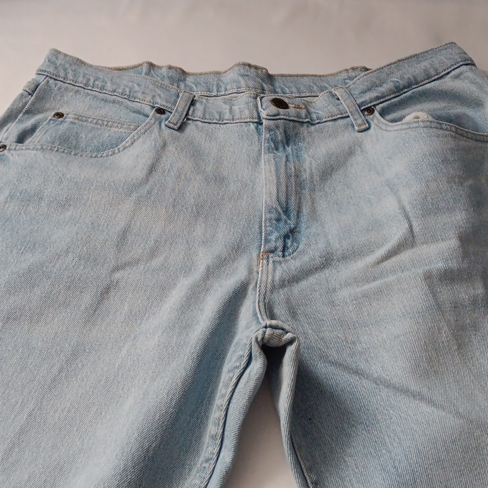 WRANGLER Men's Premium Quality Light   Blue Jeans  - 36x29